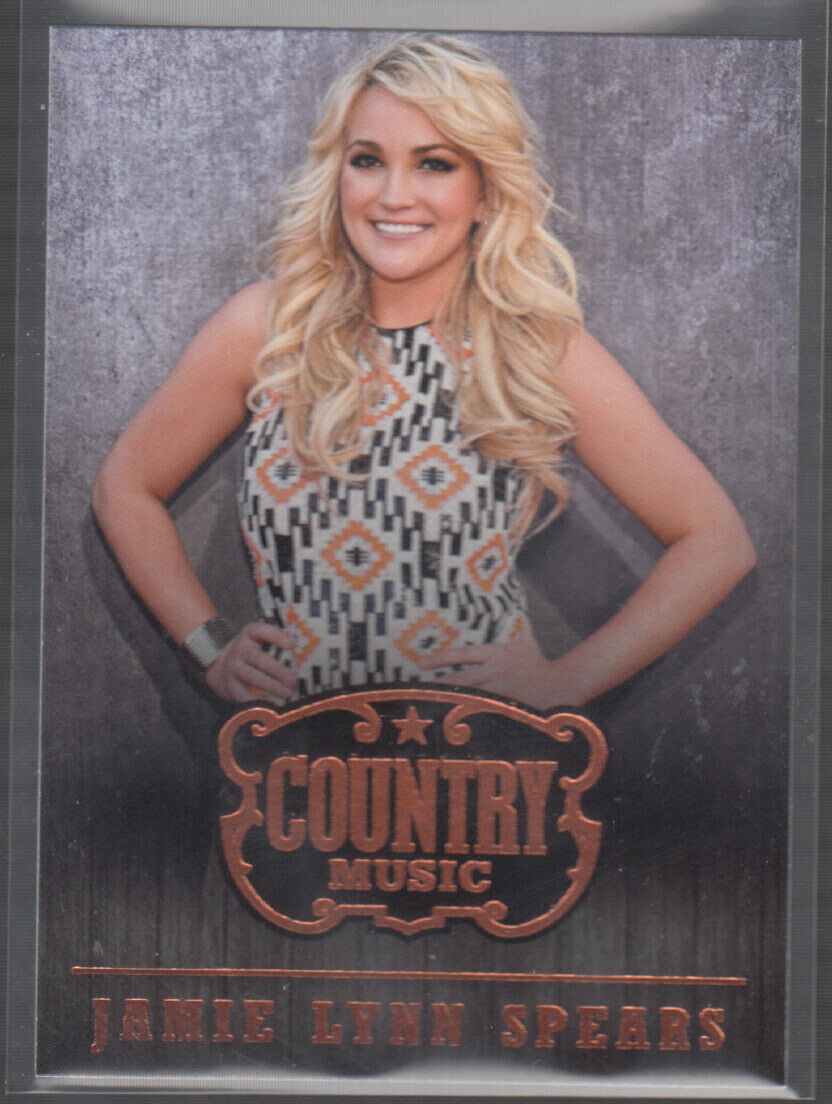 JAMIE LYNN SPEARS 2014 Panini Country Music #44 First Card