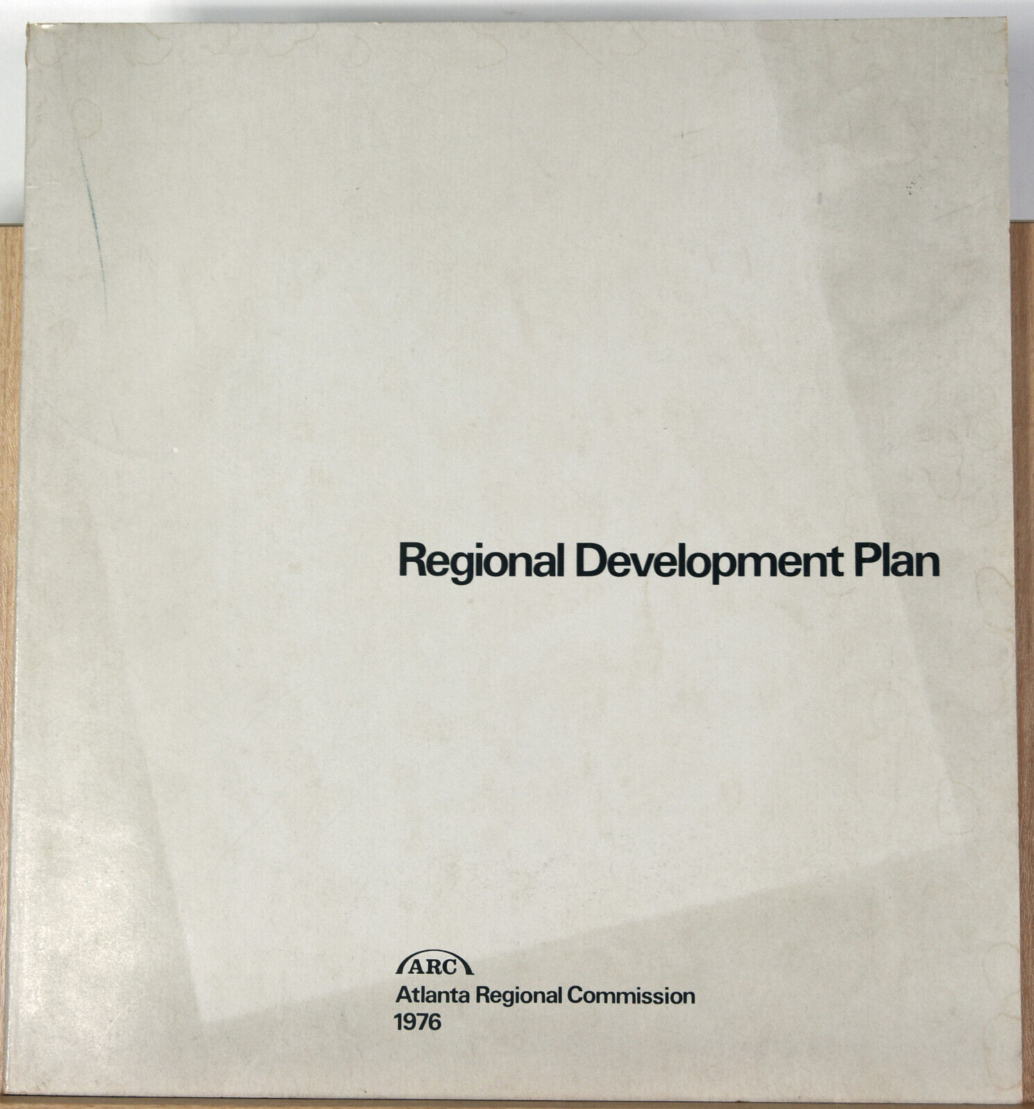 1976 Vintage Booklet Regional Development Plan Atlanta GA Land Transportation