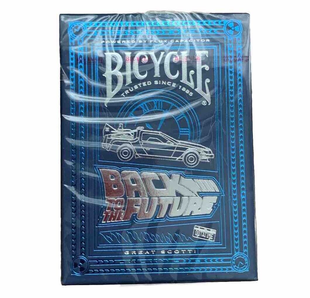 Bicycle Back To The Future Playing Cards Standard Poker Size
