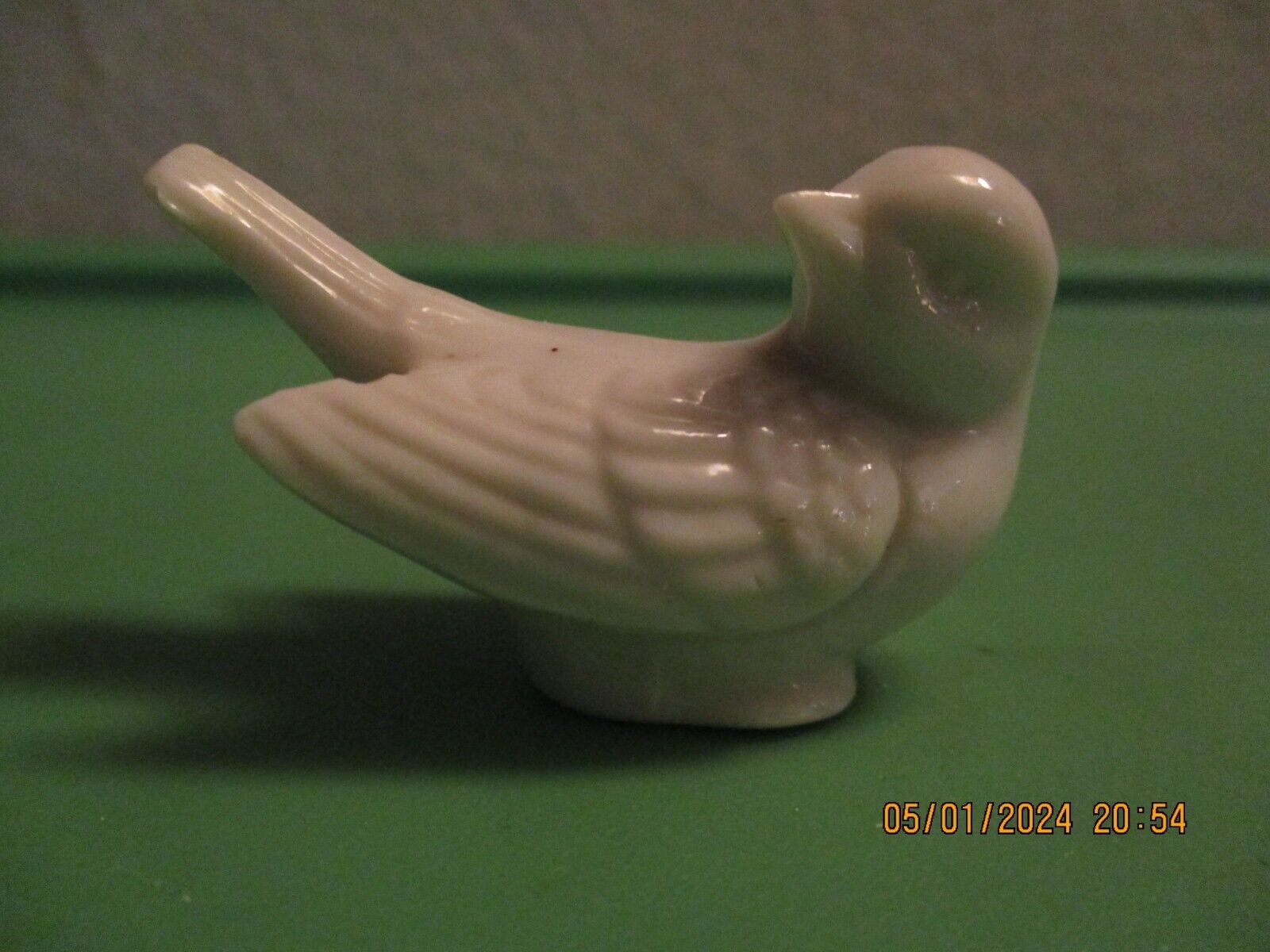 Napcoware Vintage White Porcelain Sparrow Figurine Made in Japan