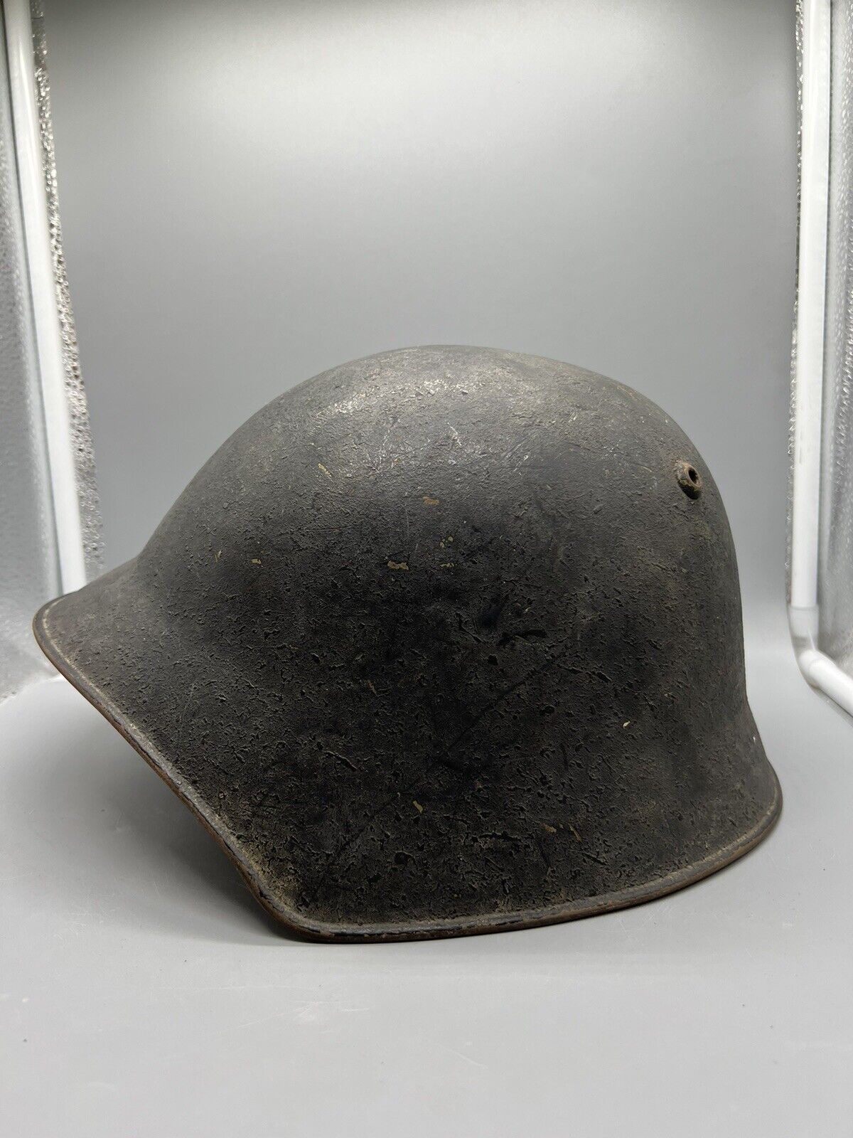 Original Swiss Model 1918 / M18 Military Combat Steel Helmet
