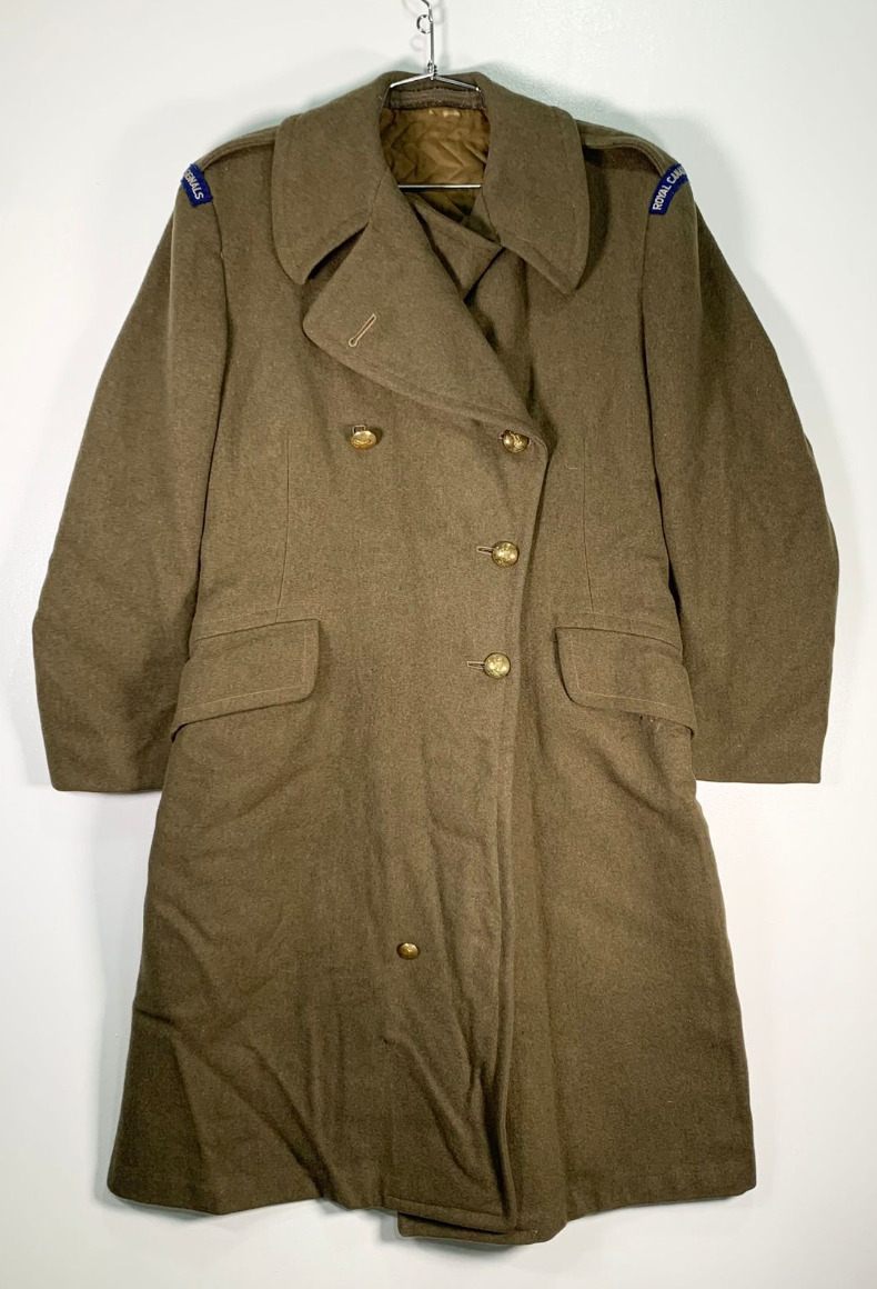 1952 Canadian Military Jacket Vintage Authentic Original Army Uniform 24927