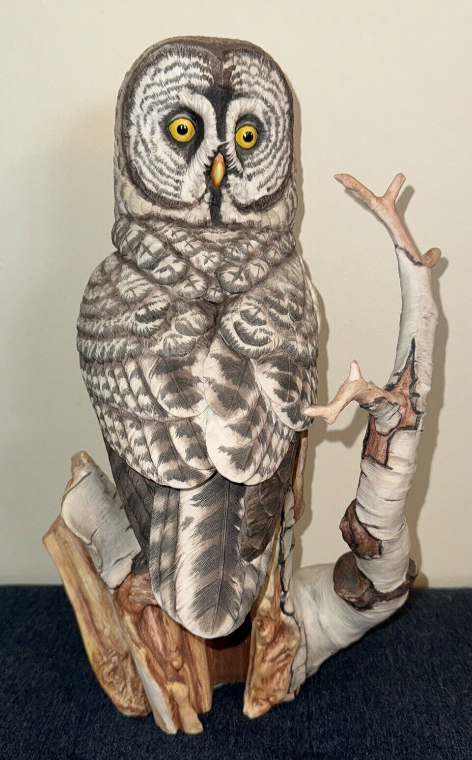 Franklin Mint Great Grey Owl 15\
