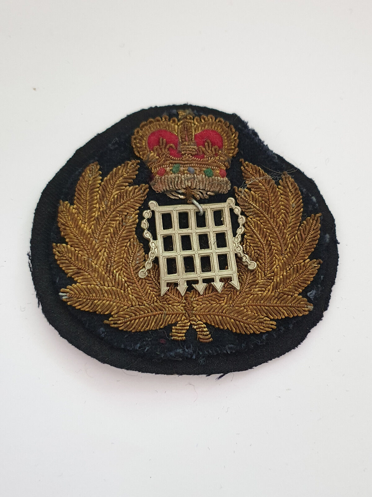 Vintage and very old Customs & Excise Officers Cap Badge