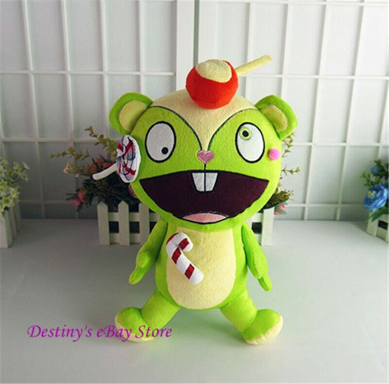 Nutty Gift HTF Happy Tree Friends PP Cotton Stuffed Doll Anime Plush Toy 38CM