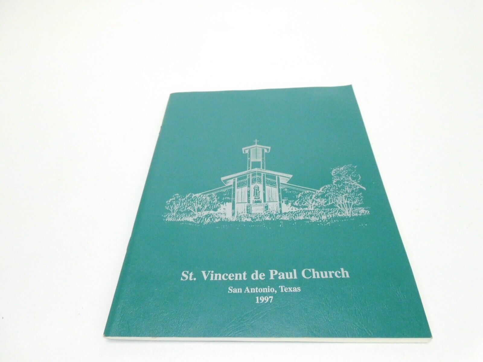 1997 Vintage St. Vincent de Paul Church Member Yearbook San Antonio, Texas