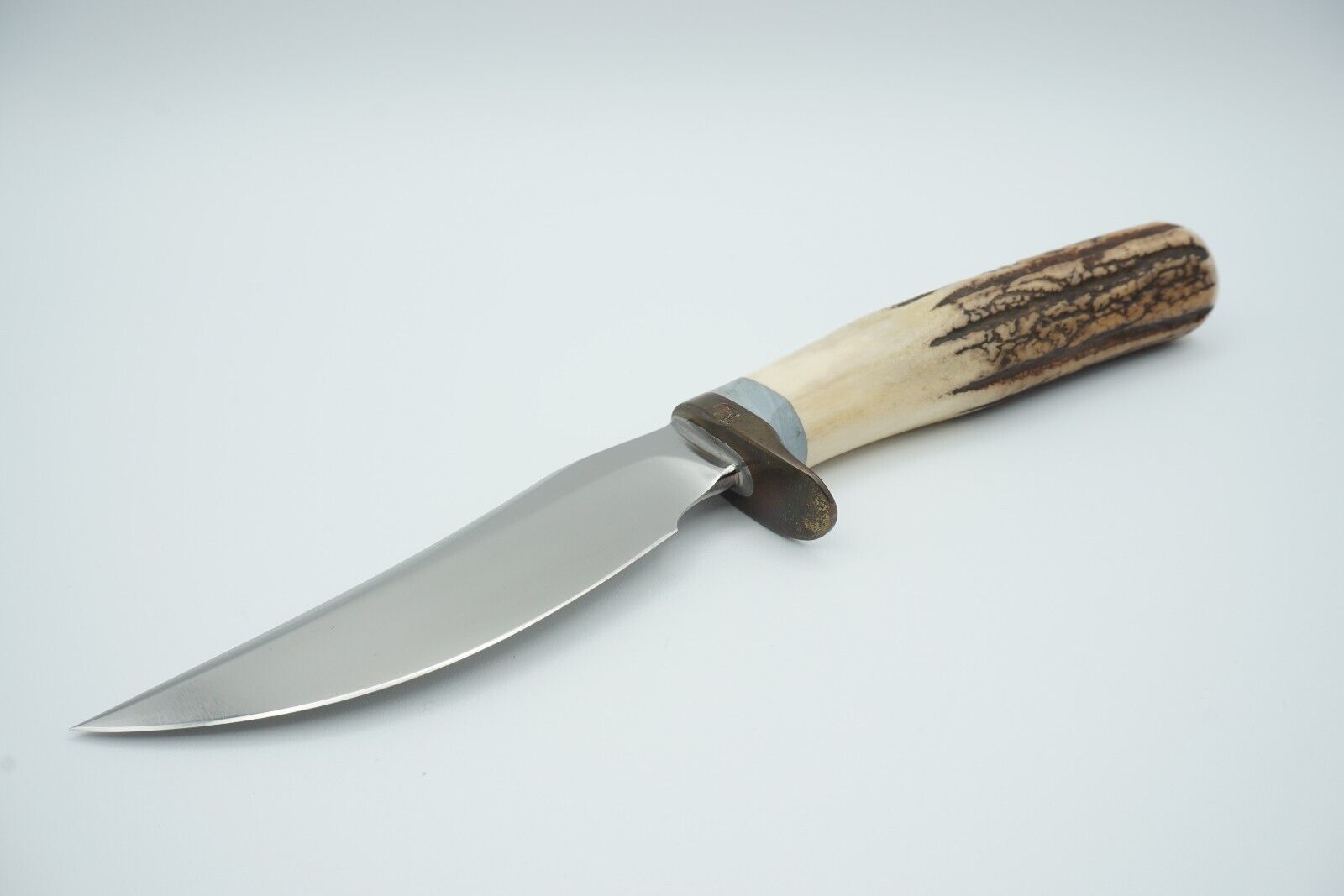 TMD TED DOWELL CUSTOM KNIVES STAG HANDLE RARE \