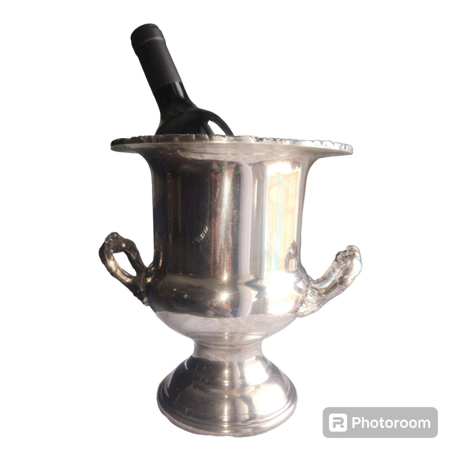 Vintage 1940's Newport Gorham Silver-plate Champagne & Wine Bucket - P706