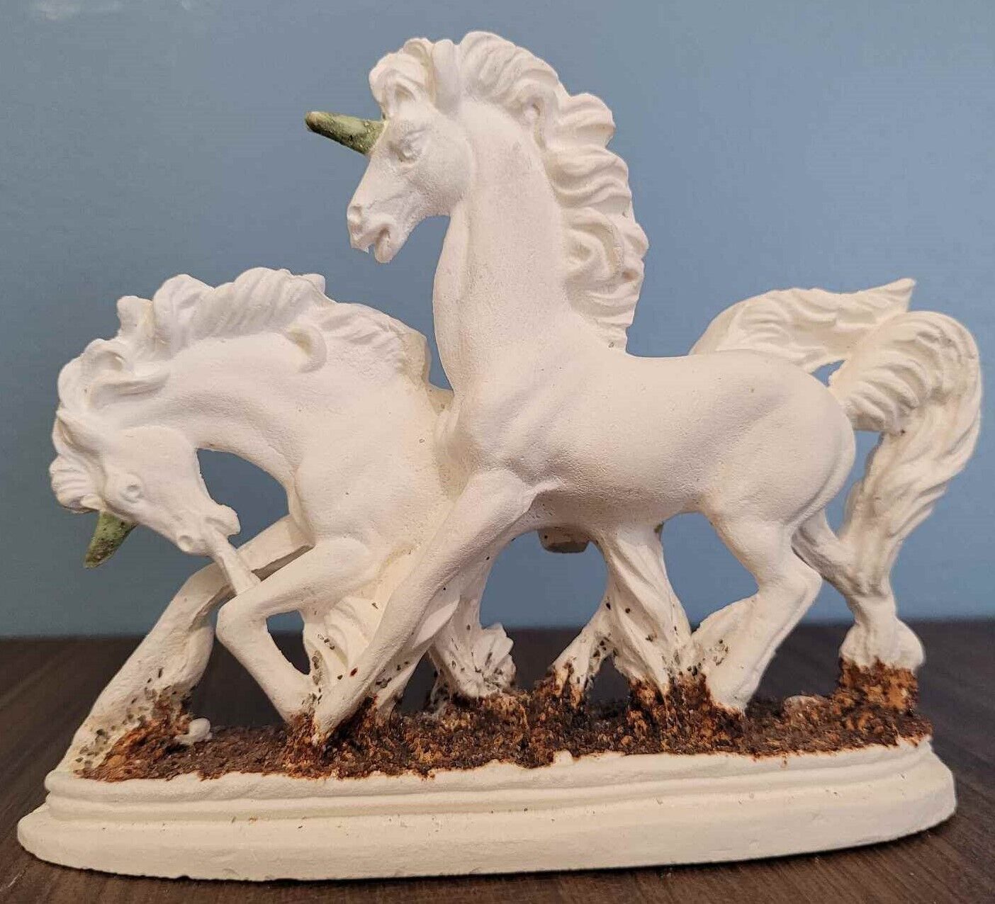  Porcelain Double Unicorn from Italy  - ***BEAUTIFUL AND RARE***
