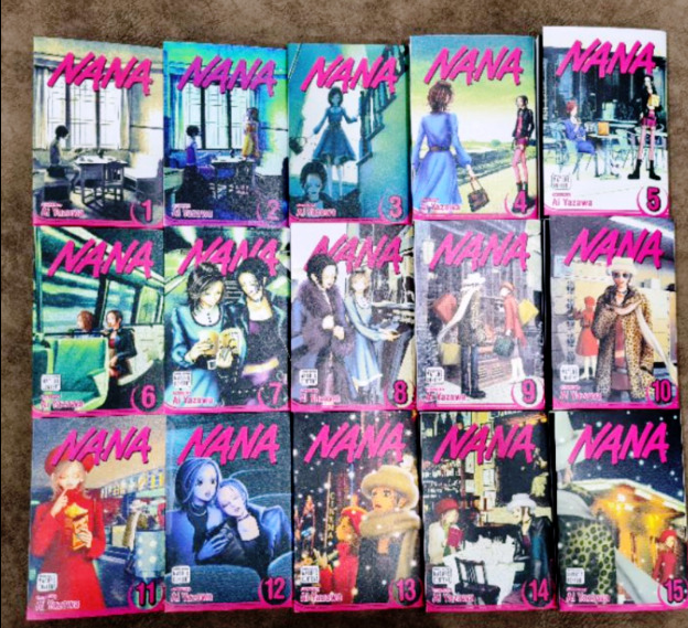 NANA Manga [Ai Yazawa] Vol:1-21 Complete Set Collection English Version