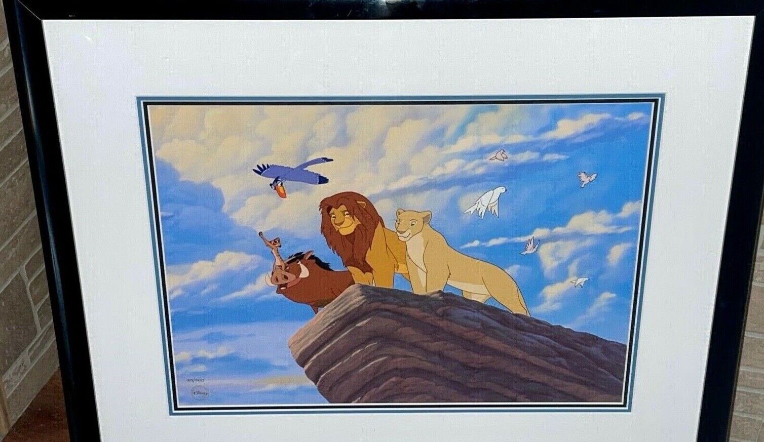 Disney Cel The Lion King A New Pride Animation Art Rare Cell