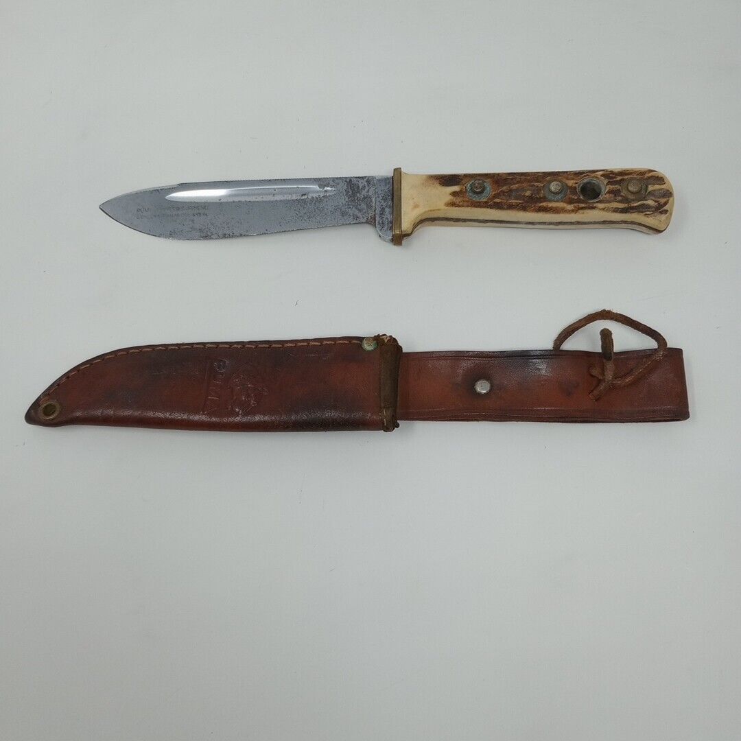 Vintage Puma 6398 Hunters-Friend Fixed Blade Knife Germany w/Sheath
