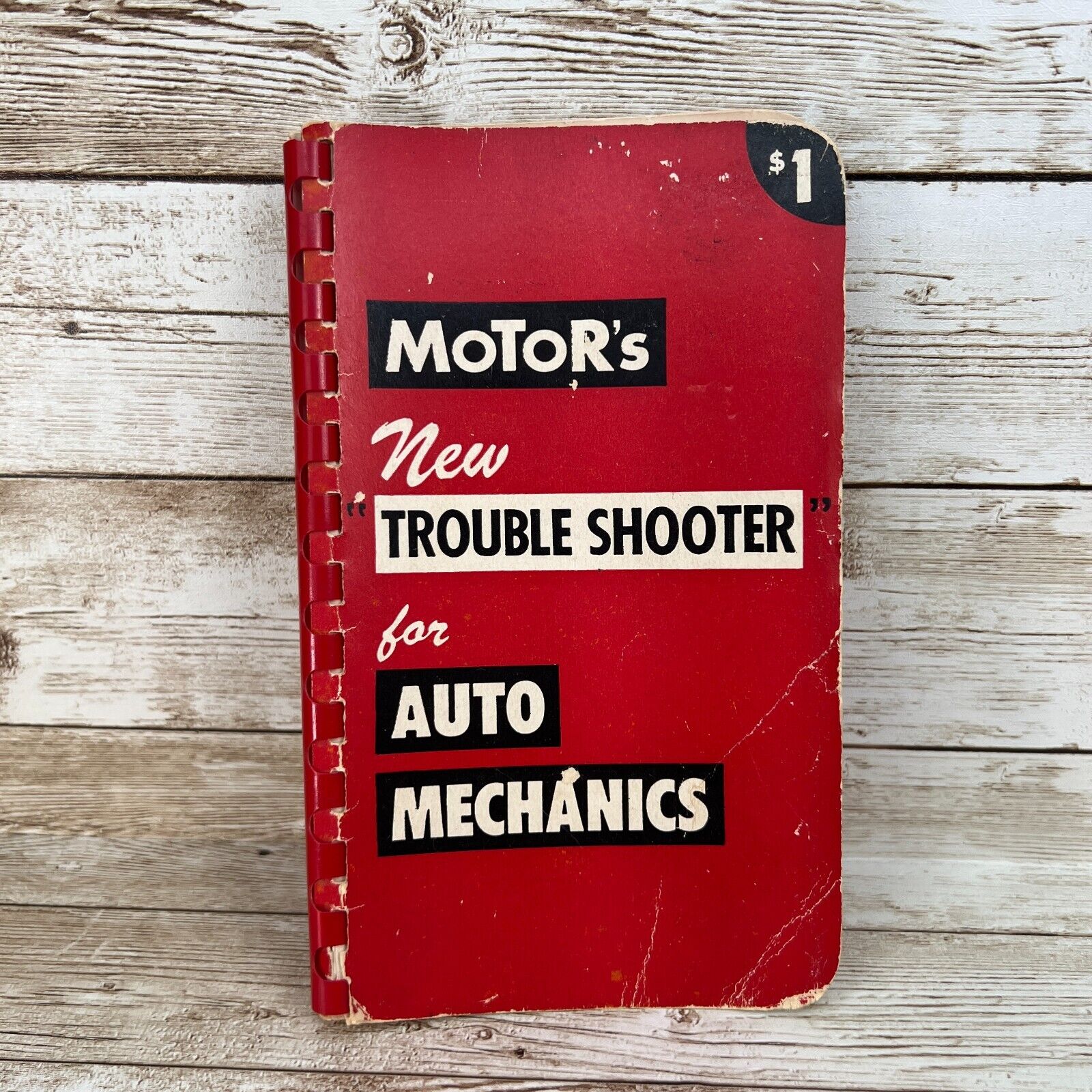 Vintage Motor’s New Troubler Shooter For Auto Mechanics Book Quick Repair Guide