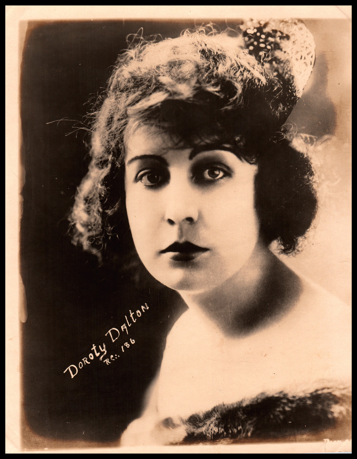 Dorothy Dalton (1920s) 🎬⭐ Beauty Actress - Silen Film Era Vintage Photo K 6