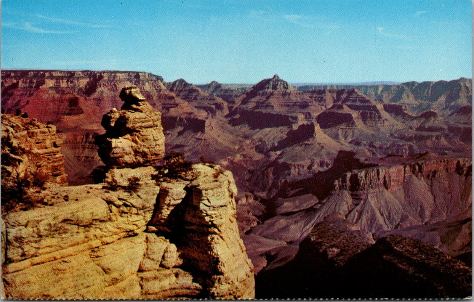 Arizona AZ Grand Canyon National Park Duck on the Rock Postcard Old Vintage Card