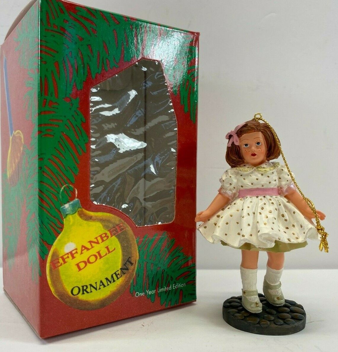 2000 Effanbee Doll Christmas Ornament Susan Stormalong F073 Doll NEW