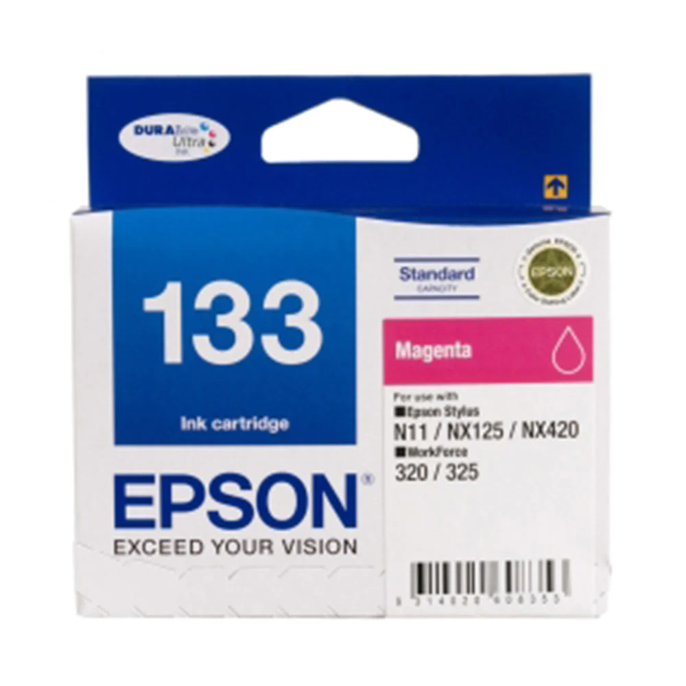 Epson inkjet 133 Cartridge Magenta Sharp Smudge Resistant General Purpose