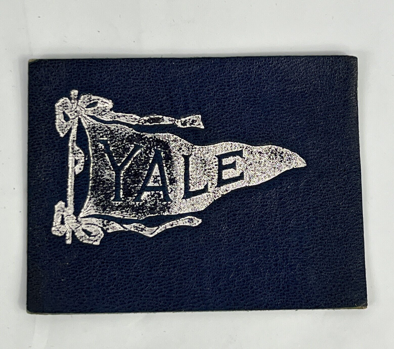 Yale University 1930’s Leather Patch New Haven Connecticut Original Flag Patch