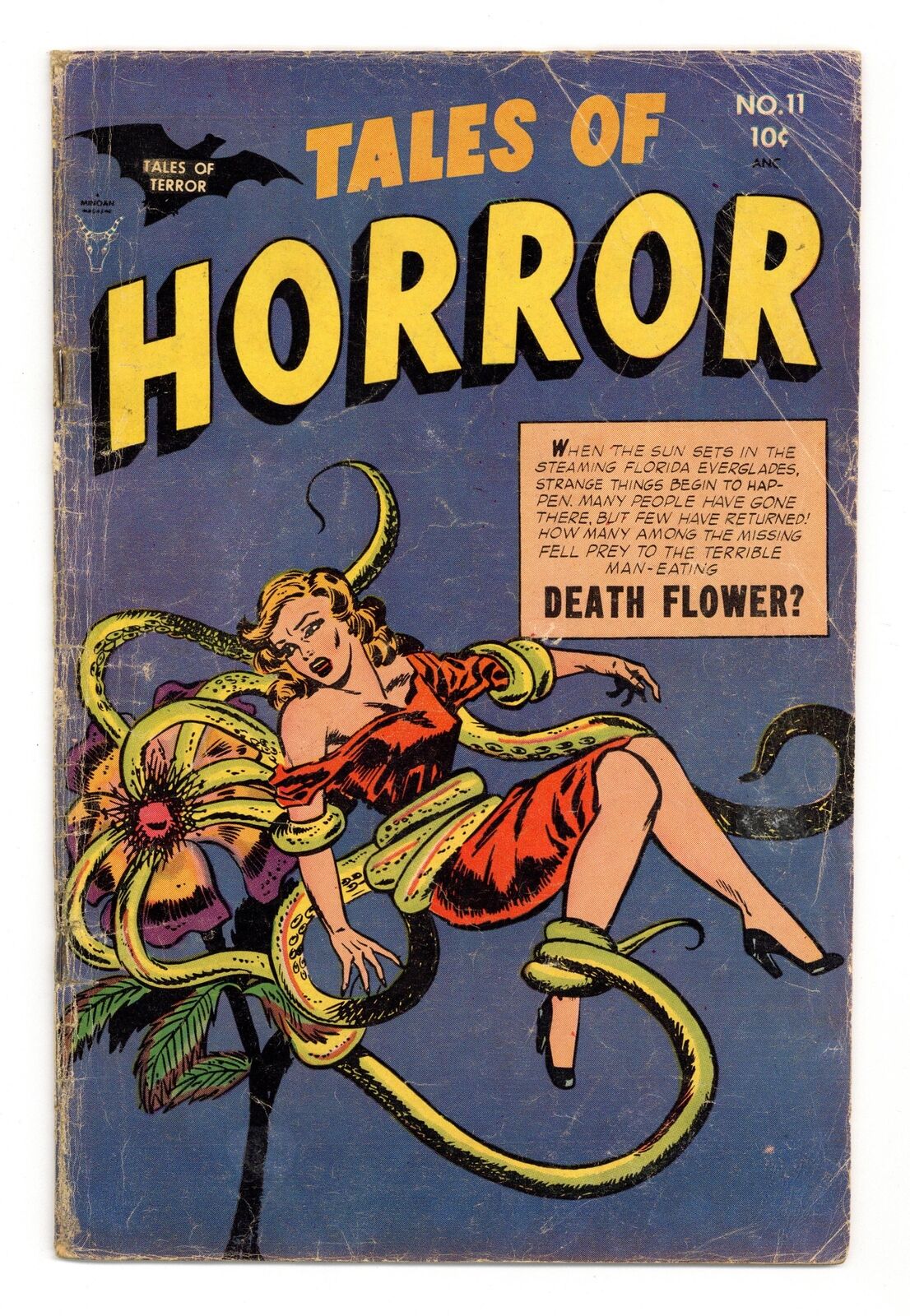Tales of Horror #11 GD+ 2.5 RESTORED 1954