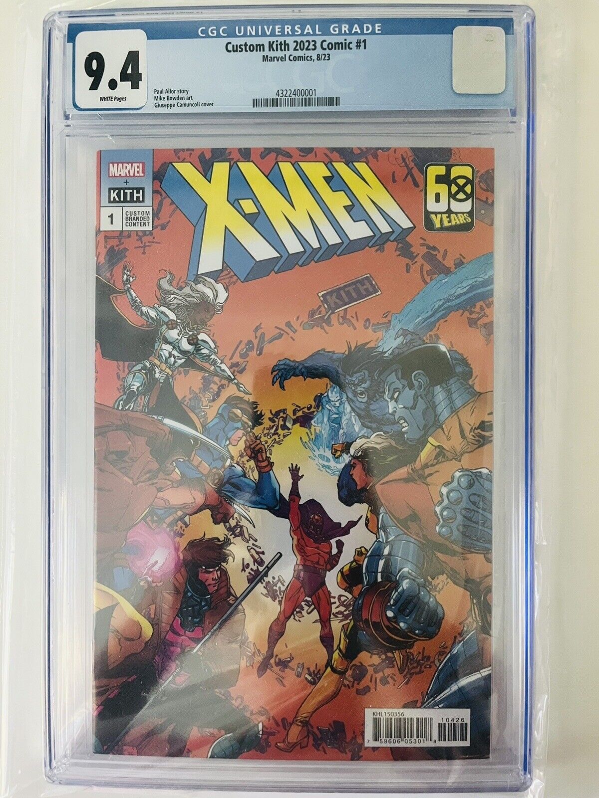 X-Men Custom Kith Comic #1 CGC 9.4 Marvel Comics 8/23 