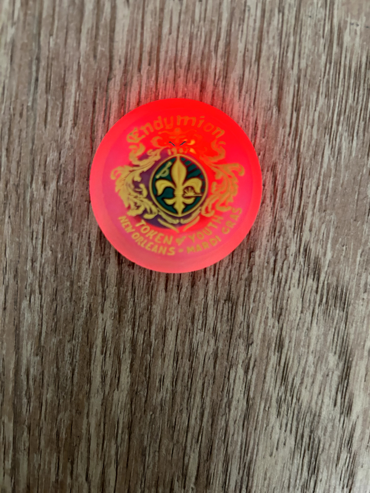2023 Krewe of ENDYMION Mardi Gras NEW ORLEANS LIGHT UP DOUBLOON LED WORKS