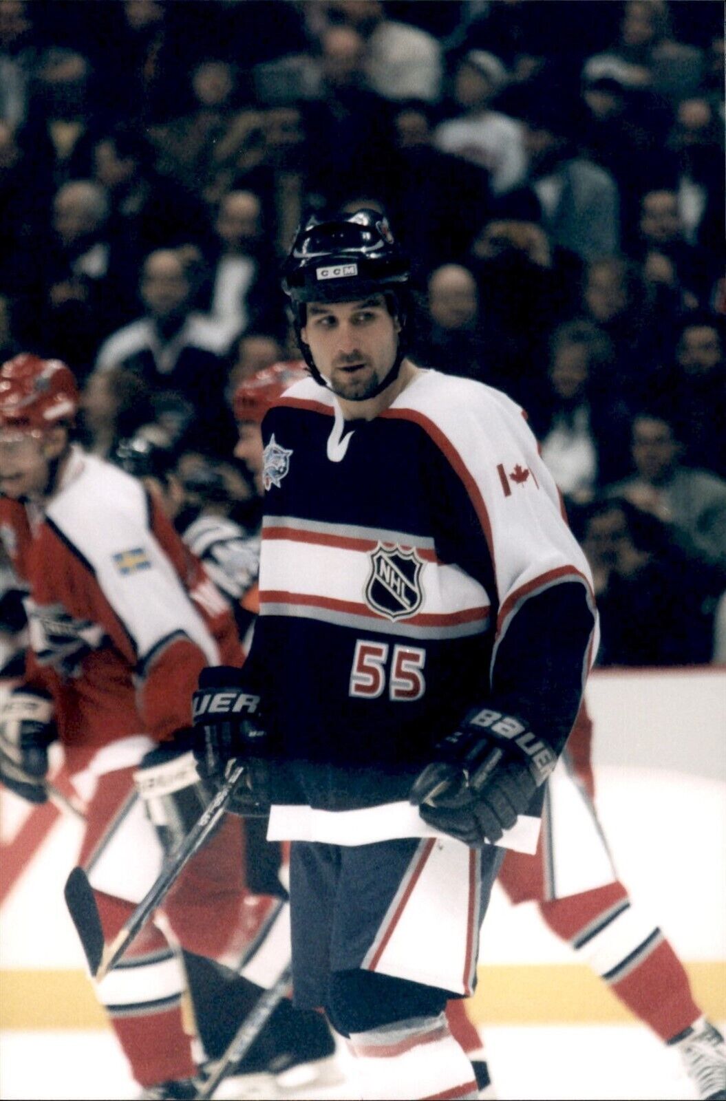 PF36 \'01 Orig Photo NHL HOCKEY ALL-STAR GAME ED JOVANOVSKI DEF VANCOUVER CANUCKS