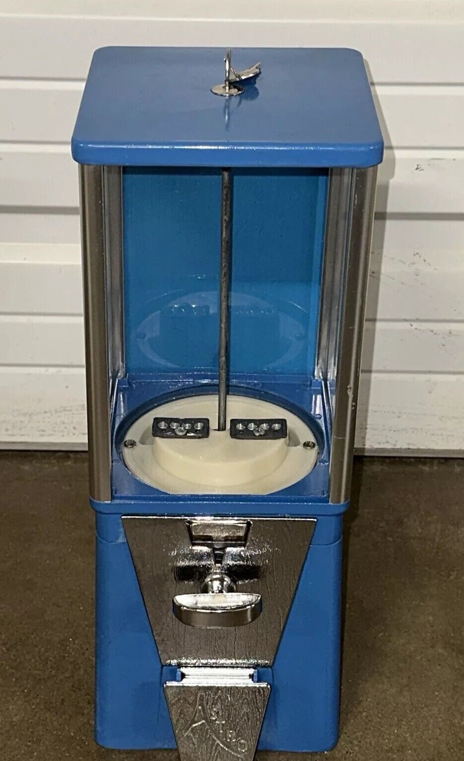 Oak Manufacturing 25 Cent Vista Bulk Vending Machine Candy Dispenser *WORKING*