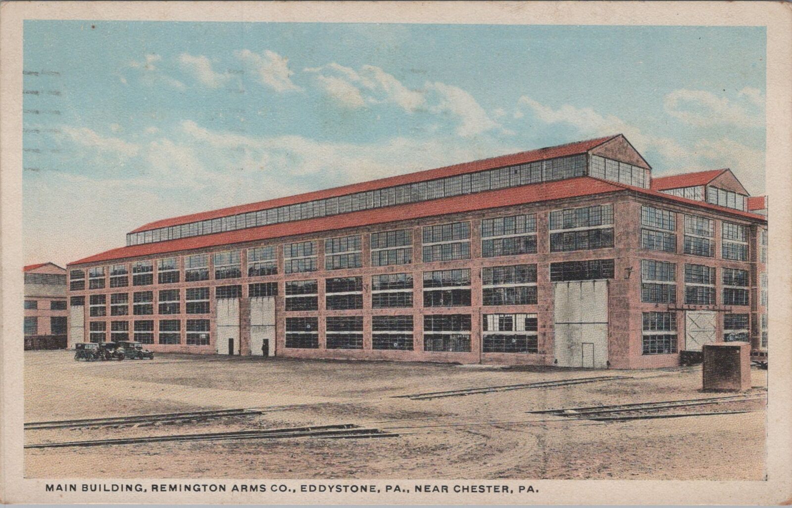 Main Building Remington Arms Co.Eddystone Chester Pennsylvania,1919 W.Park Sta.