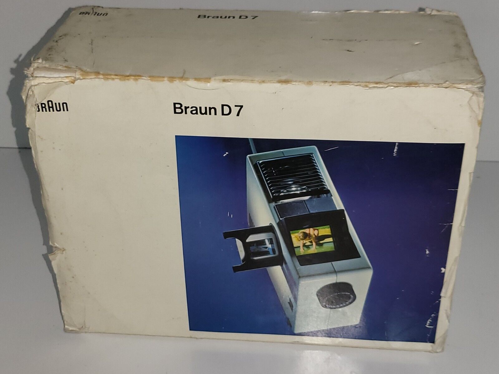 True Vintage Braun Design Type D7 Dia Projector.