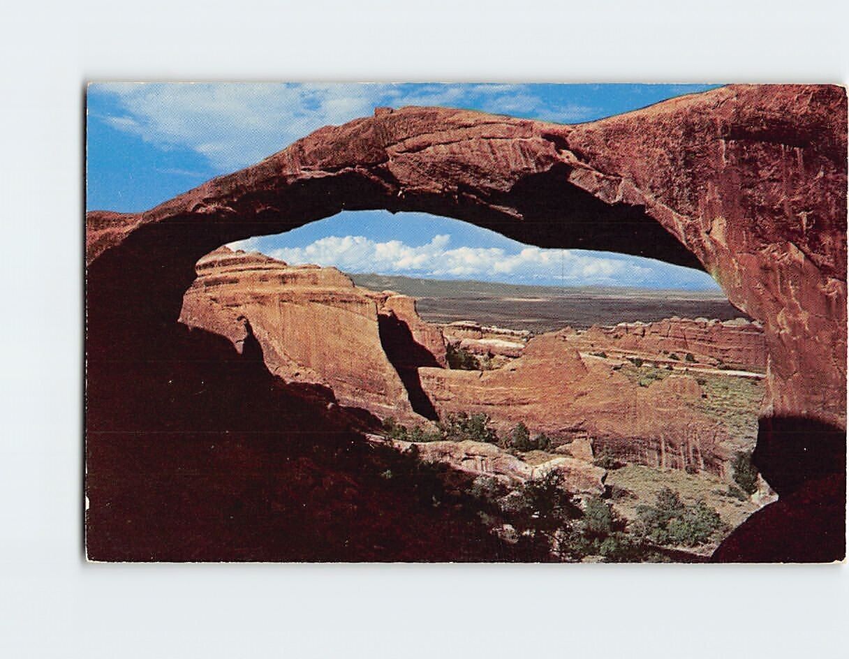 Postcard Landscape Arch Arches National Monument Utah USA