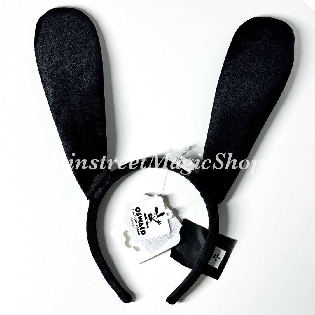 Disney Parks Disney 100 Oswald The Lucky Rabbit Ears Headband Black NWT