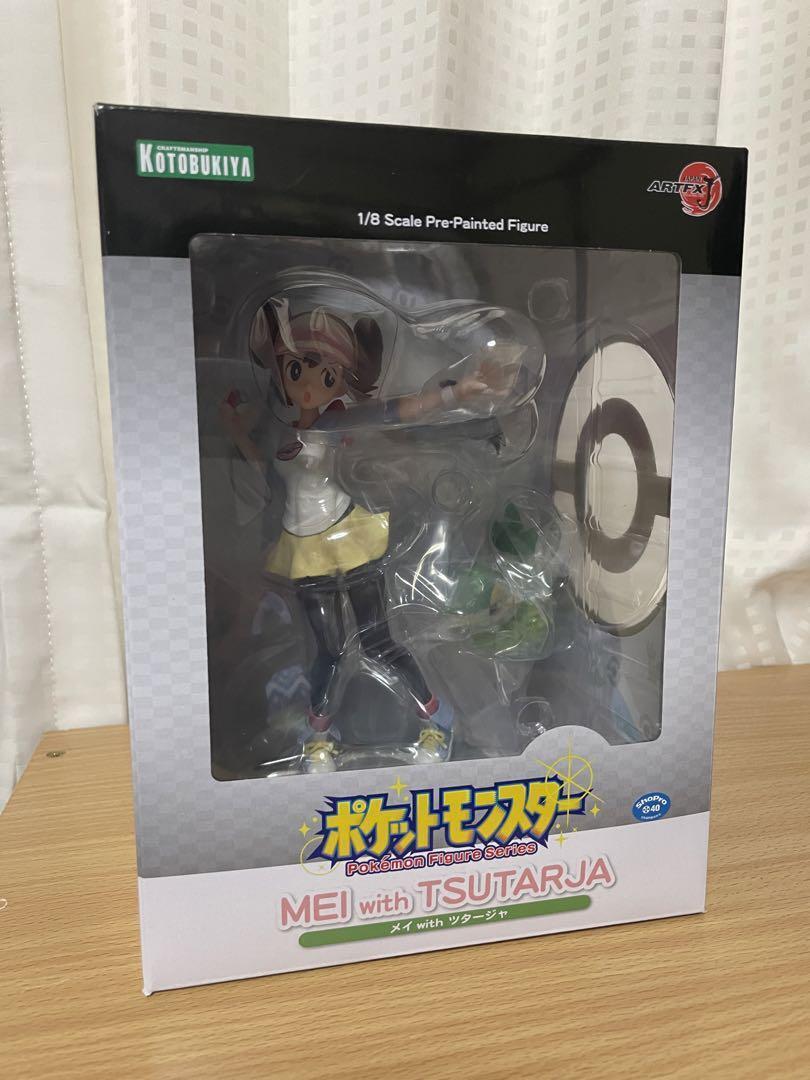 Pokemon Series Mei with Snivy 1/8 PVC Figure Kotobukiya ARTFX From Japan