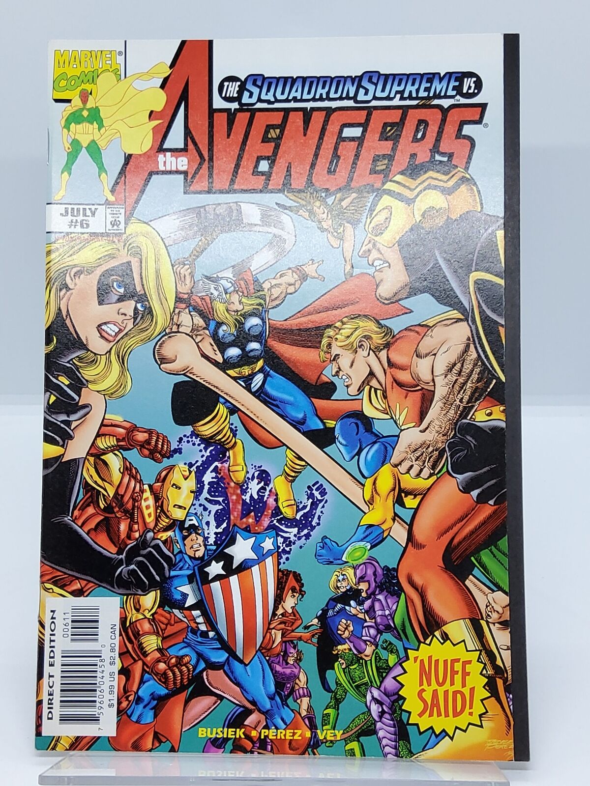 Avengers #6 NM Squadron Supreme Marvel 1998