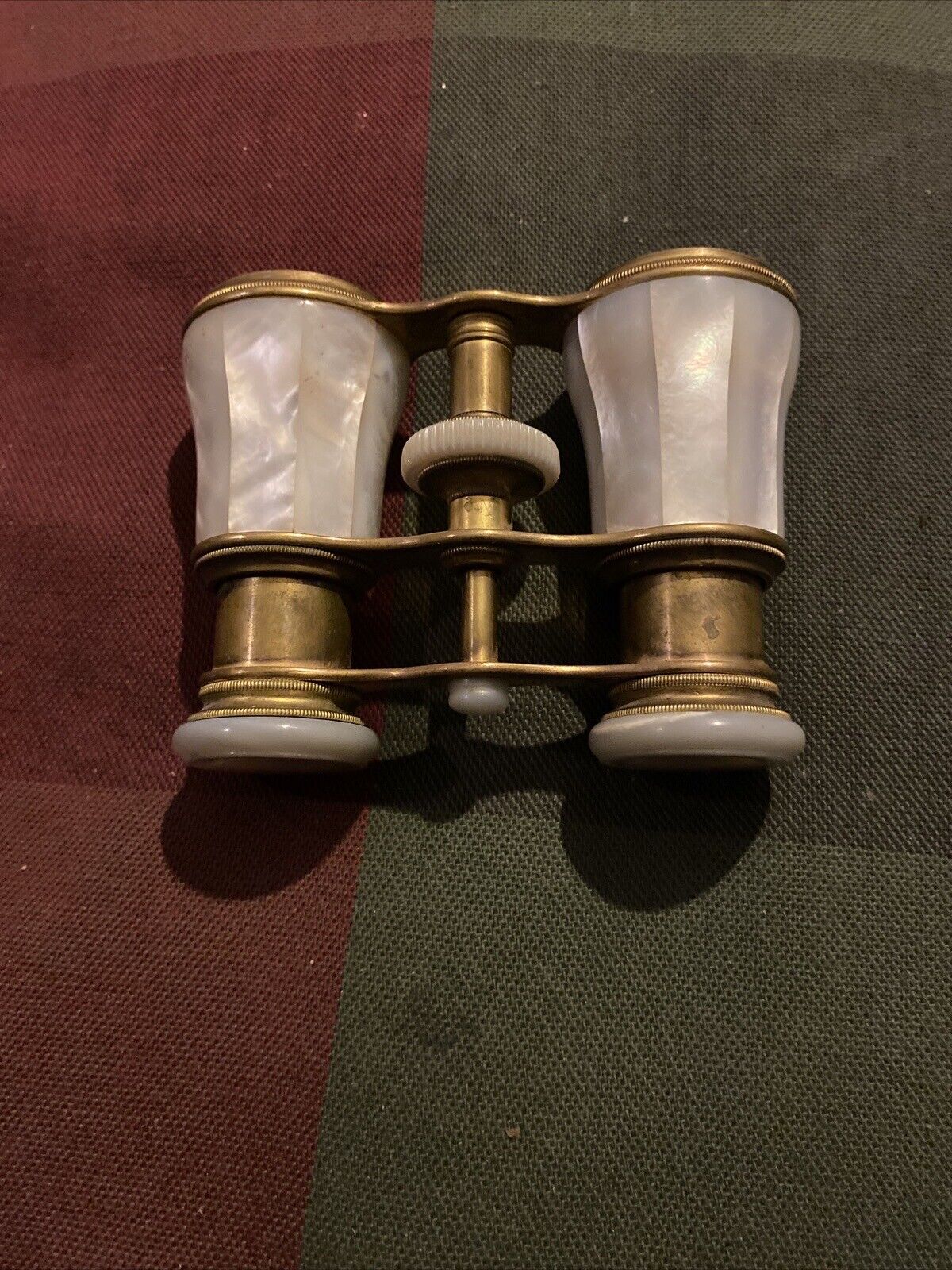 E.E.Bausch & Son Vintage Opera Glasses Mother of Pearl  1850--1900 Era Very Nice