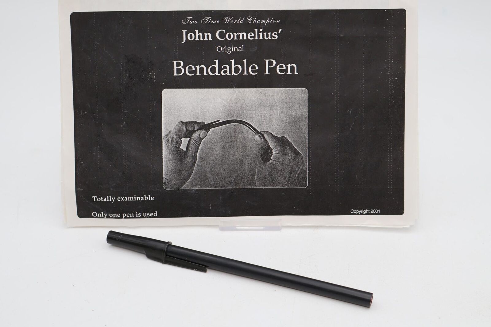 Original Bendable Pen by John Cornelius Magic Trick