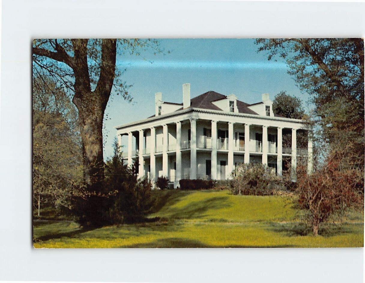 Postcard Home of Carpenter Family Dunleith Natchez Mississippi USA