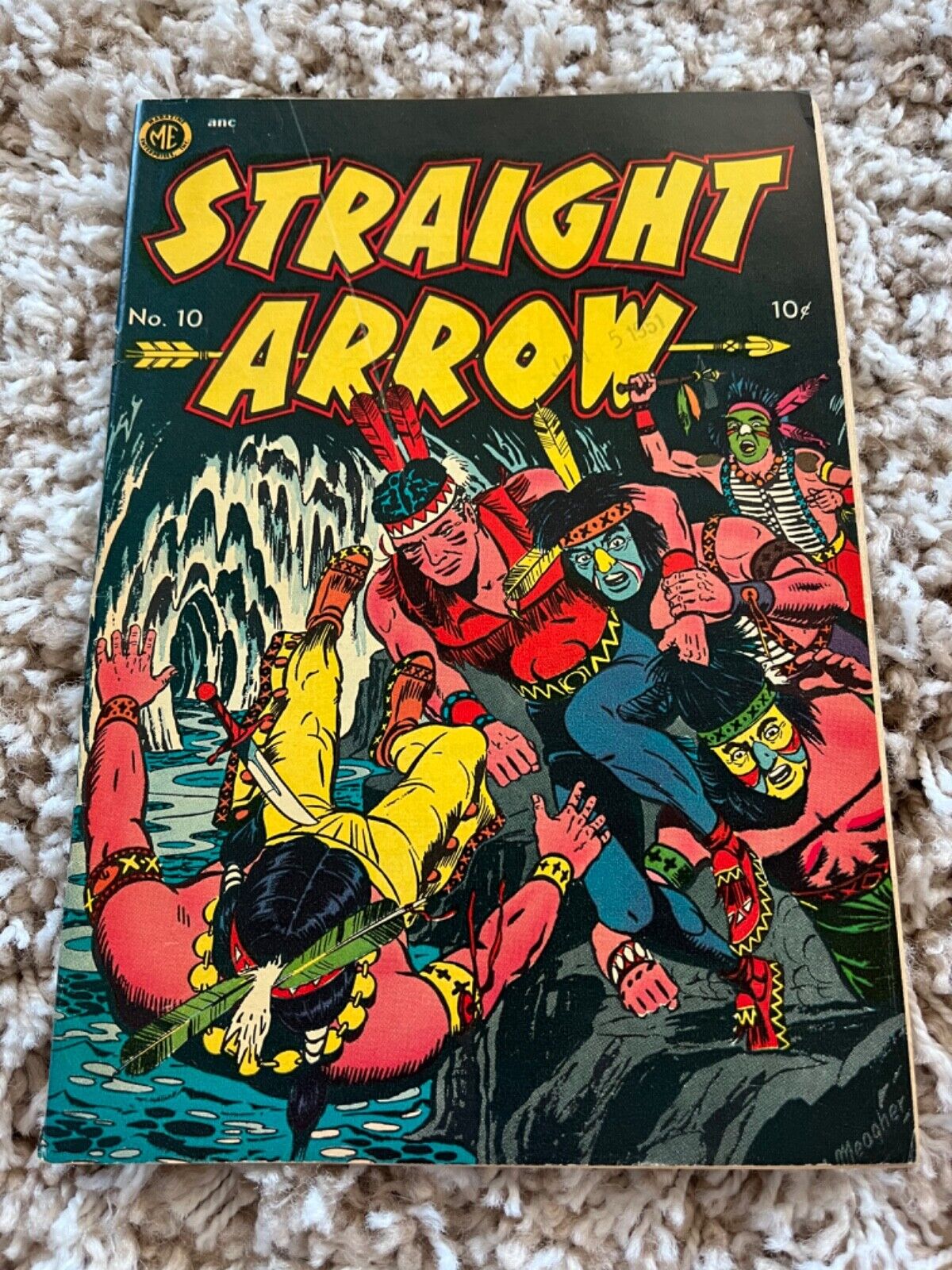 Straight Arrow #10 VF- 7.5 1951