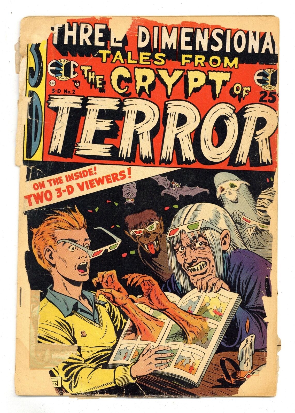 Three Dimensional Tales from the Crypt #2 PR 0.5 1954