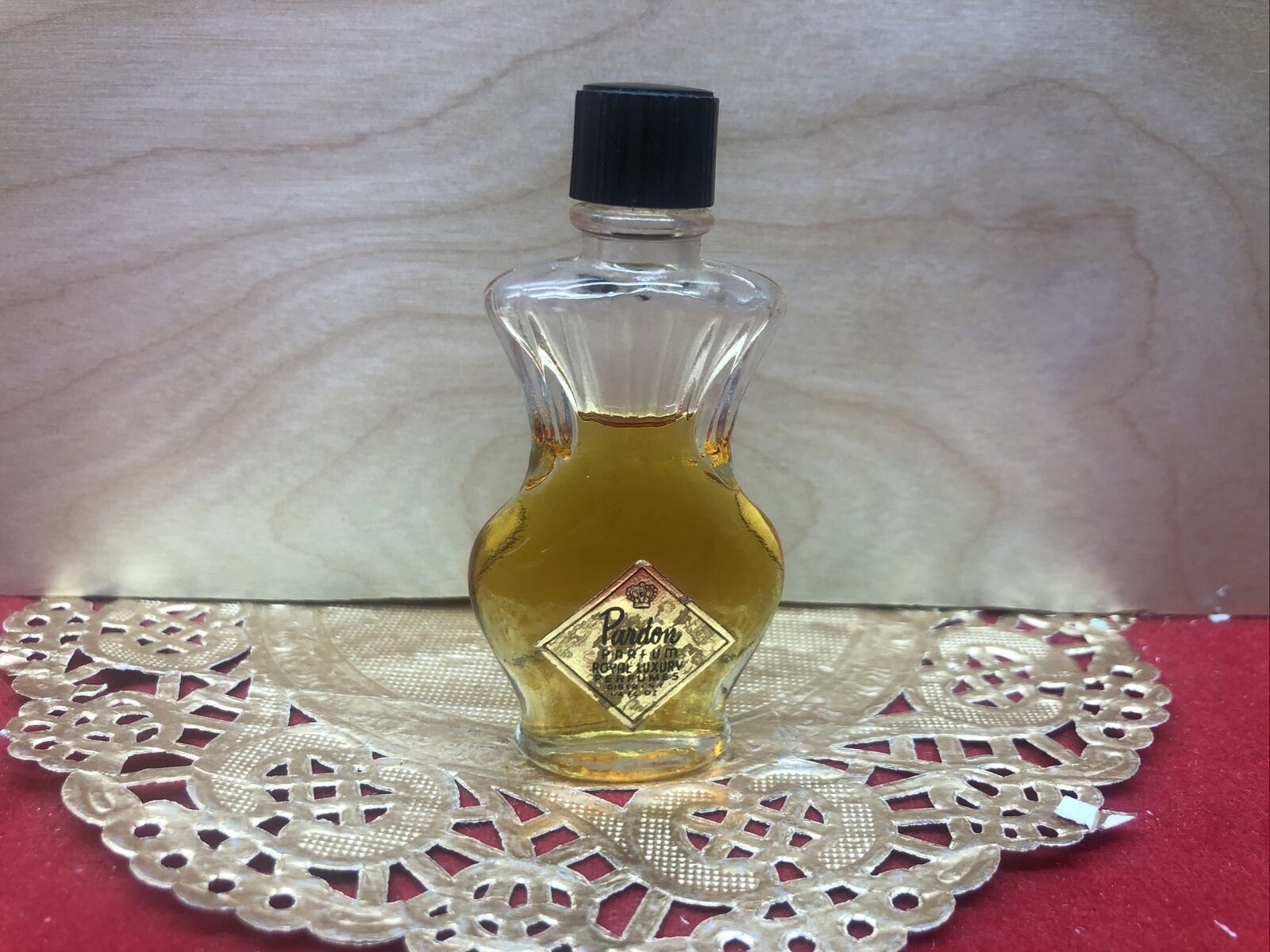 Pardon PARFUM Splash 0.25 Oz. By Royal Luxury Perfumes. Vintage.