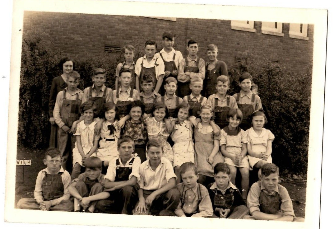 Sugar Creek Consolidated School Class #149  Photos 1930s Terre Haute IN