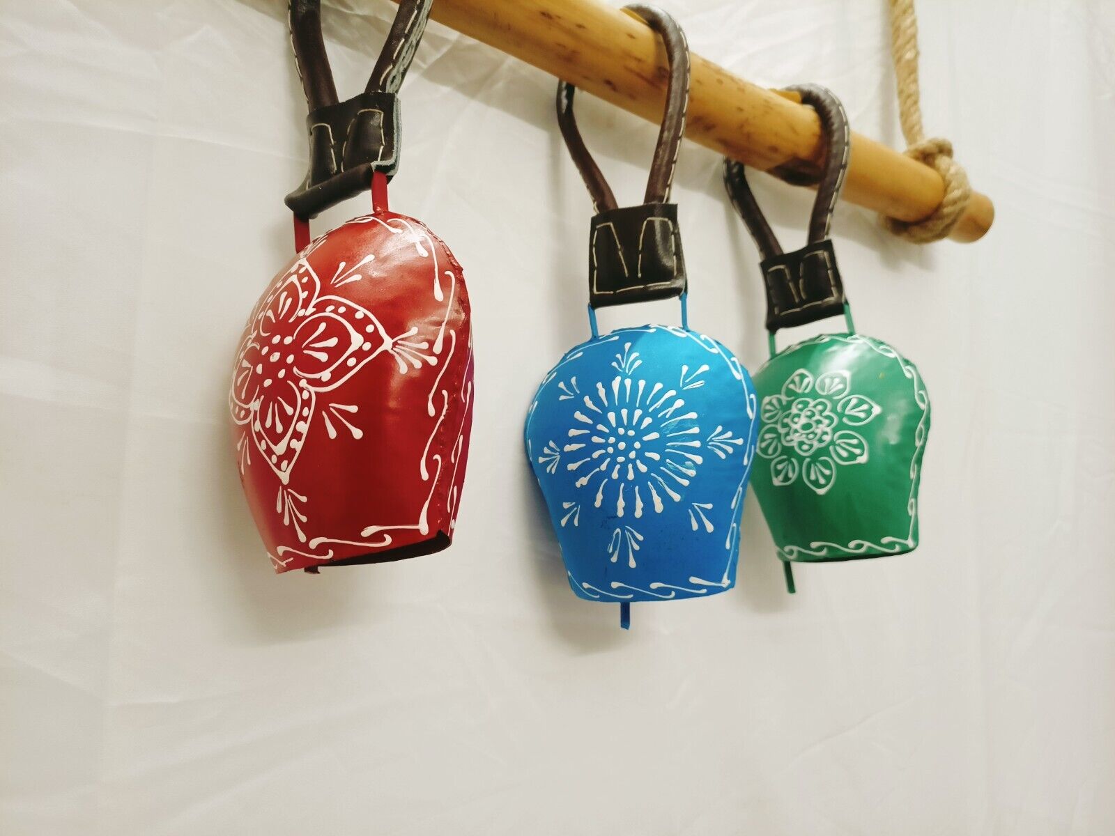 Set of 3 Harmony Bells Wall hanging Bell Home Decor Christmas Gift Cow Bells