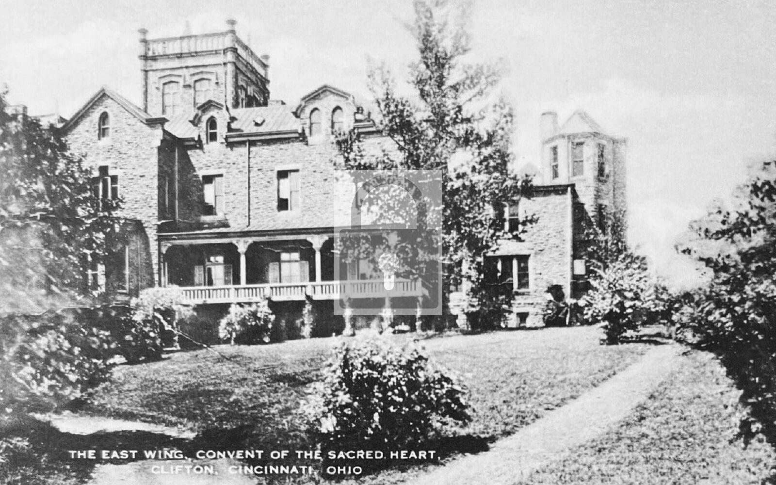 Convent Of The Sacred Heart Clifton Cincinnati Ohio OH - 11x17 Canvas Poster