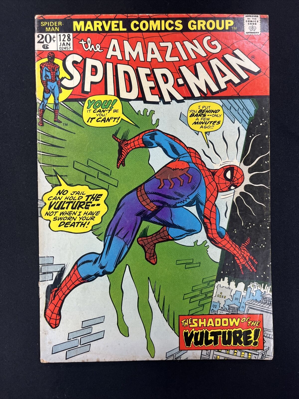 Amazing Spider-Man #128 Marvel 1974