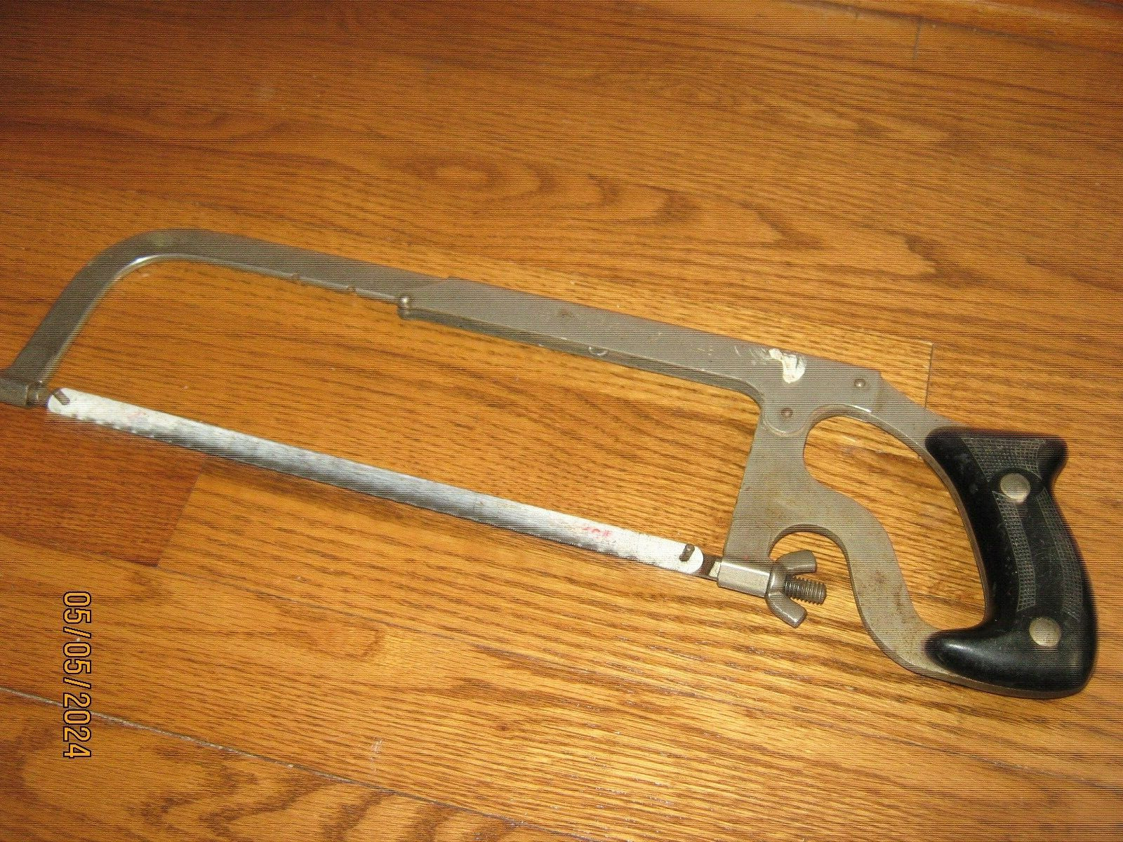 Vintage Miller Falls Greenfield MA No. 48 Hacksaw USA 2 EXTRA Blades Included