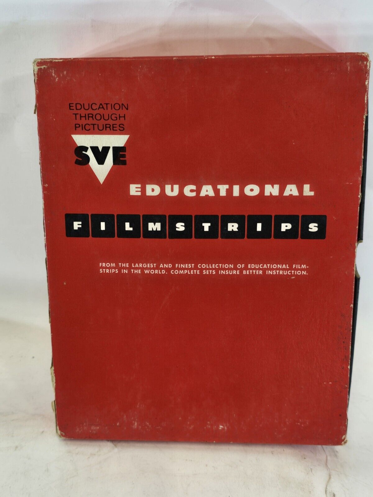 9 Vintage SVE 35mm 1970s Young American Classroom Educational Filmstrips in Box