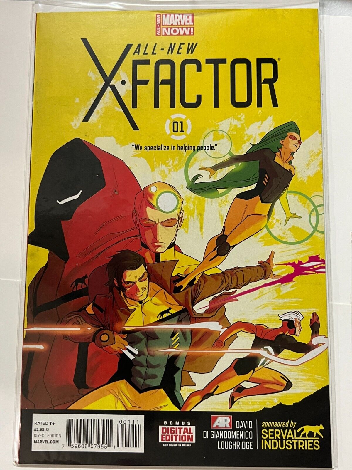 All New X-Factor # 1 (Marvel Comics 2014) | Combined Shipping B&B