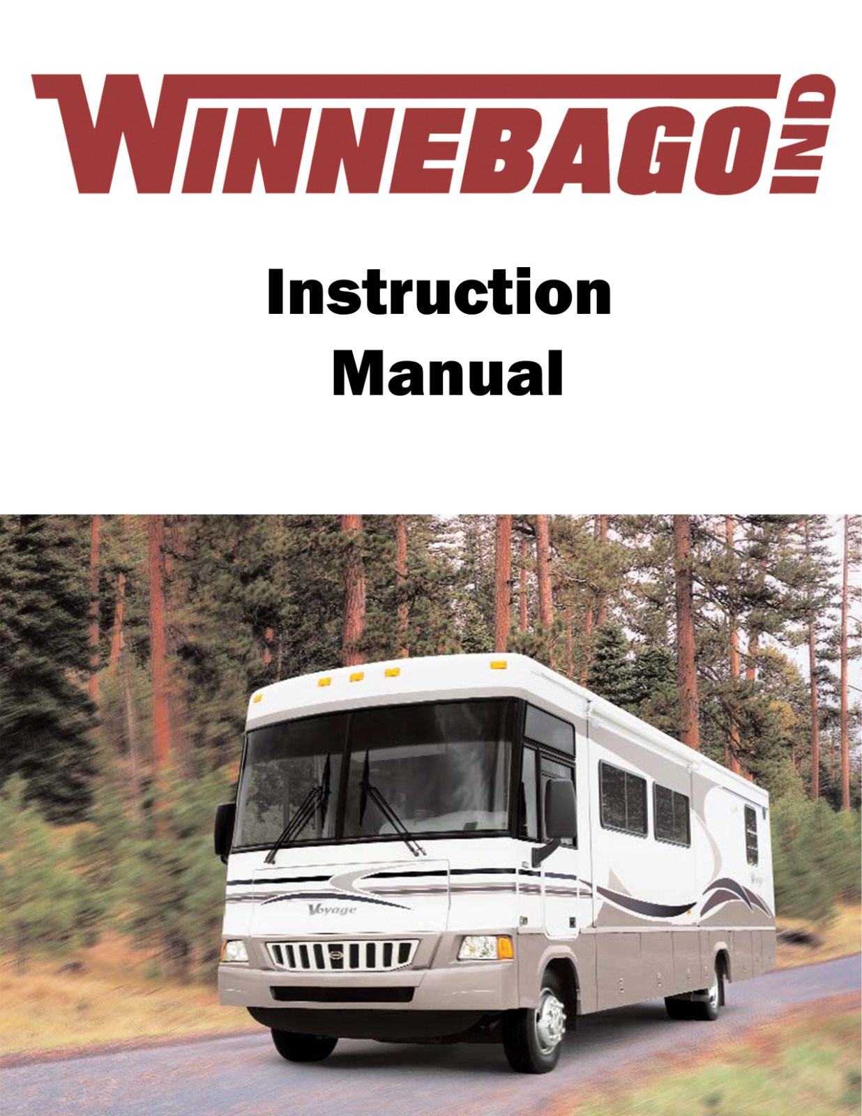 2005 Winnebago Voyage Home Owners Operation Manual User Guide Coil Bound