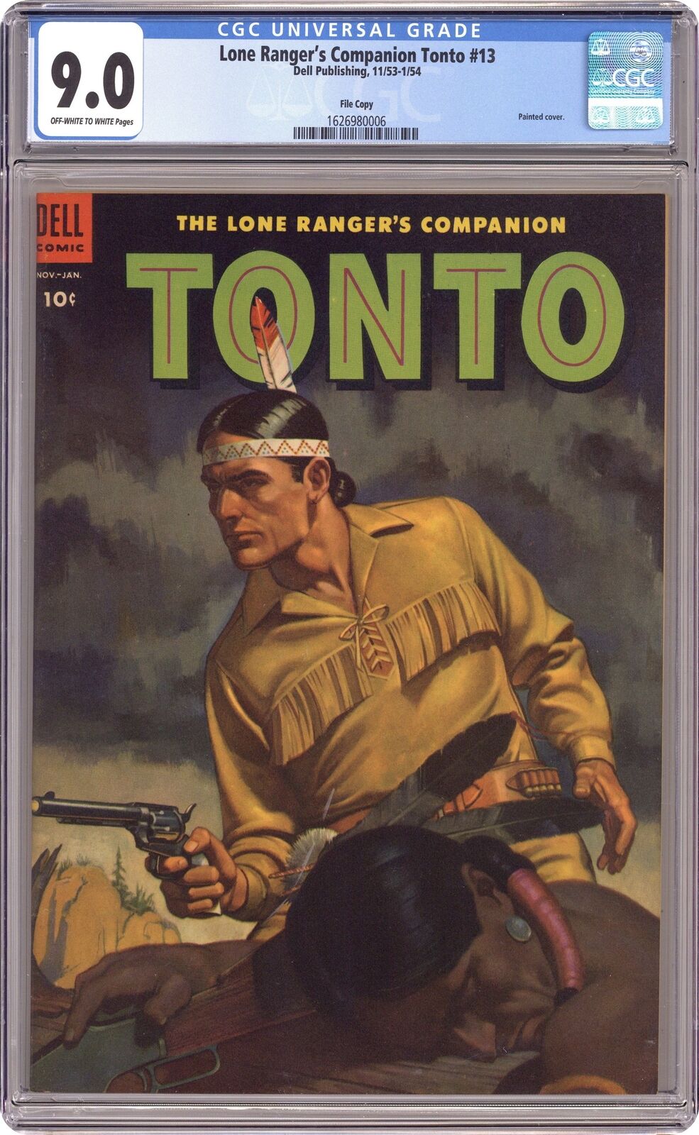 Lone Ranger\'s Companion Tonto #13 CGC 9.0 1954 1626980006