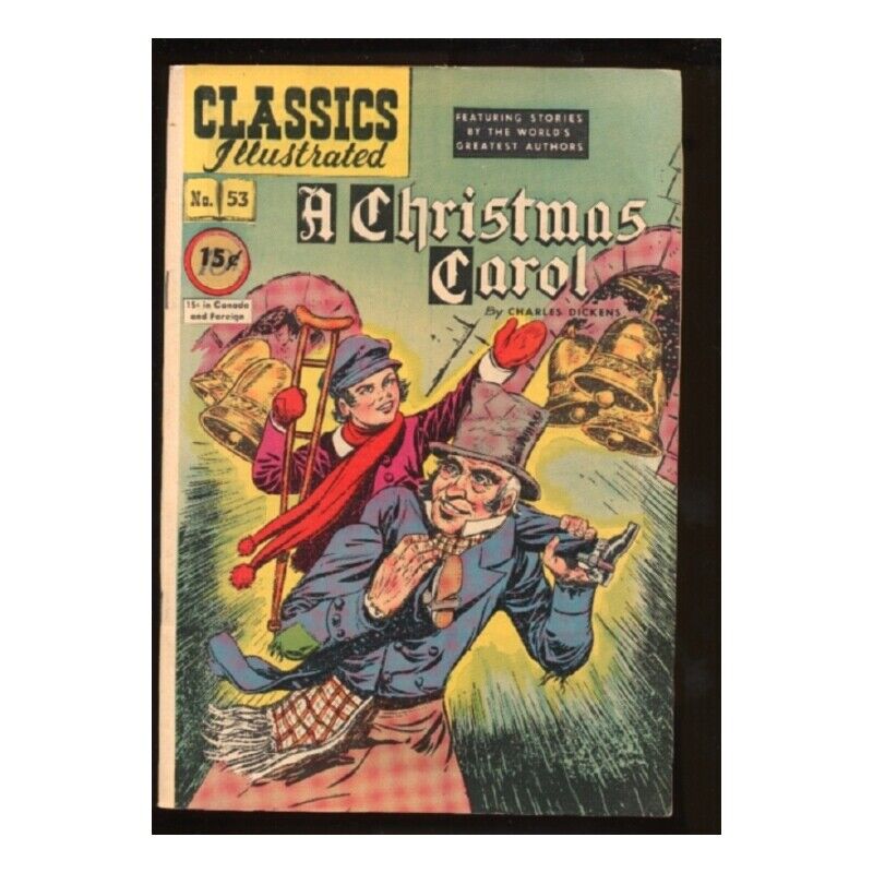 Classics Illustrated (1941 series) #53 HRN #53 in F minus. Gilberton comics [m\