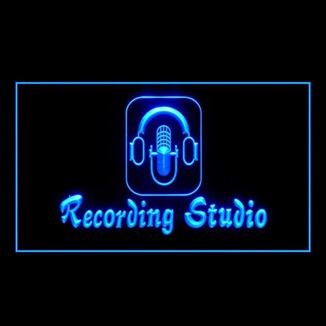 140035 Recording Studio On Air Live Home Decor Display Neon Sign 16 Color